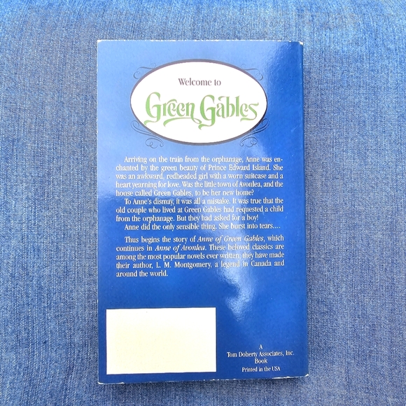 Anne of Green Gables by L M Montgomery 1995 Paperback, Like New - Picture 10 of 10